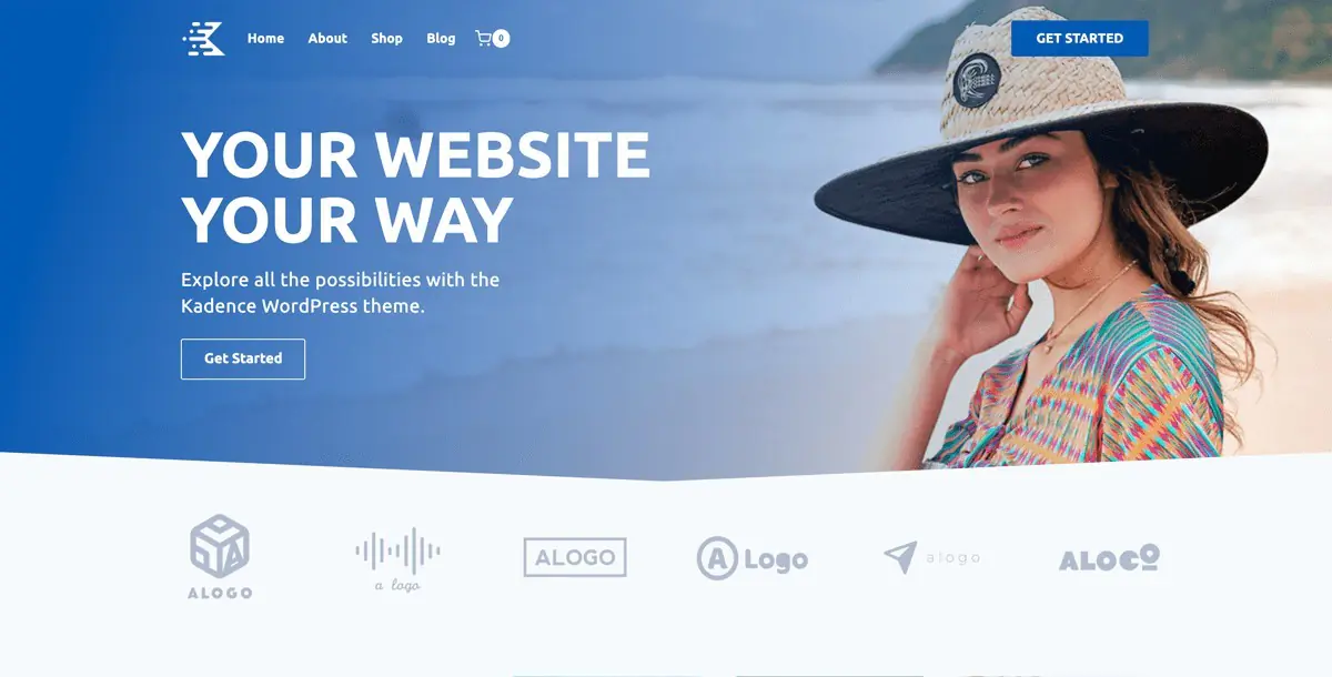 WordPress Free themes Kadence