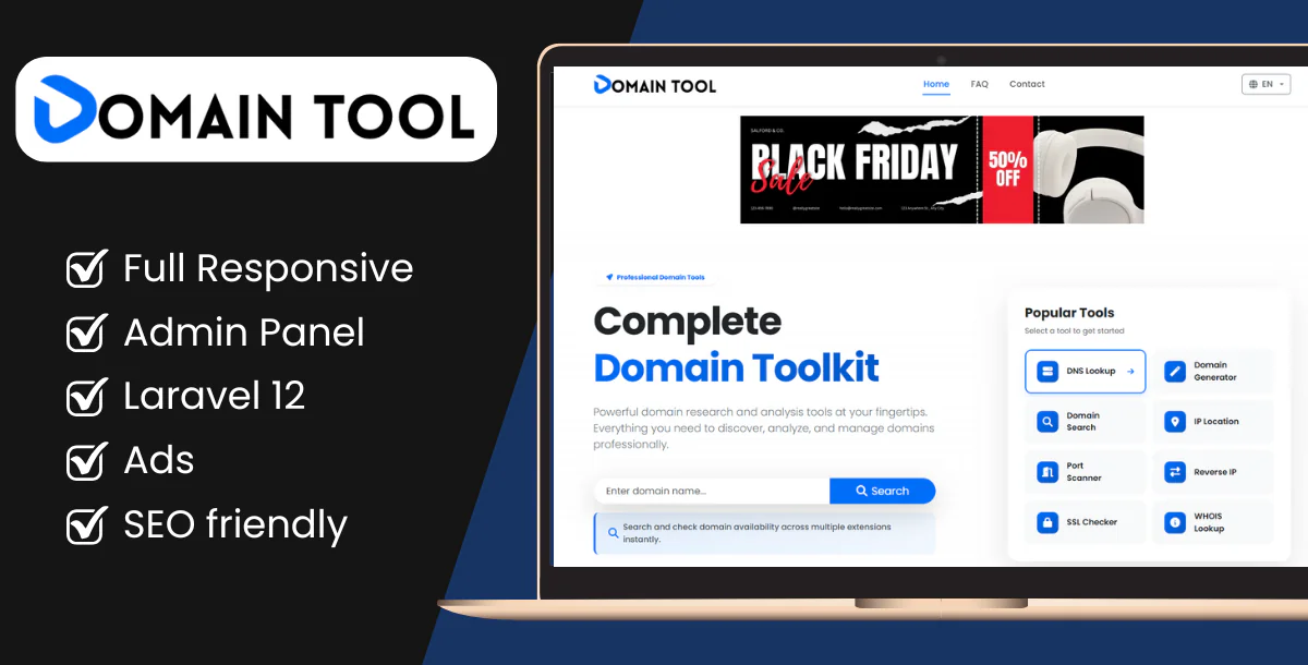 Domain Tool Kit - Professional Domain Management Suite