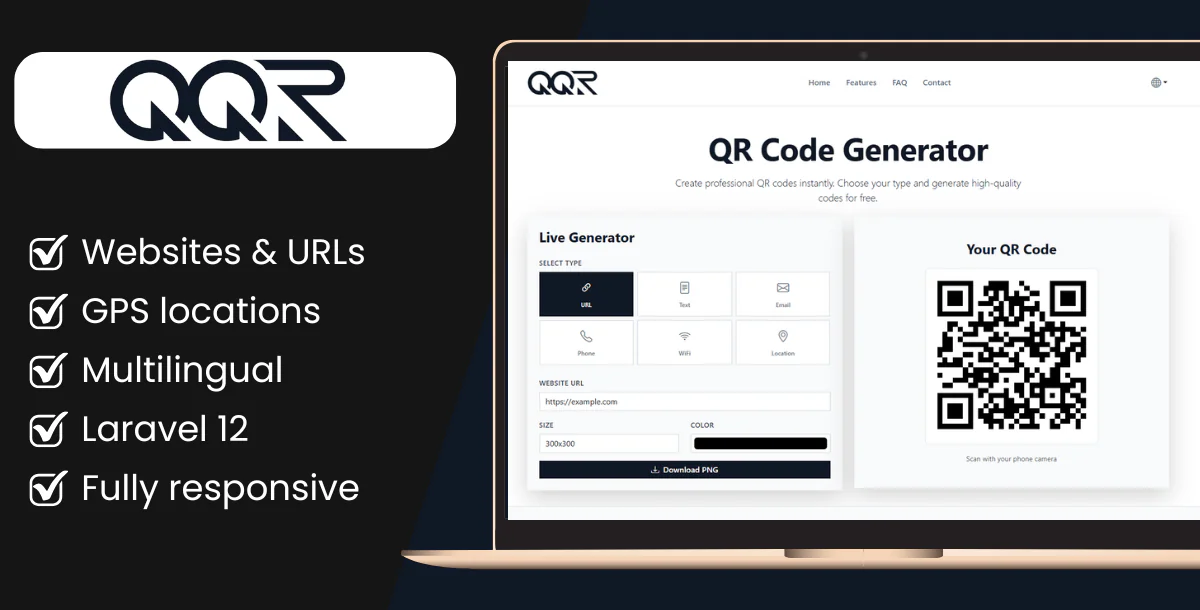 QR Code Generator — Fast, Secure & Production-Ready